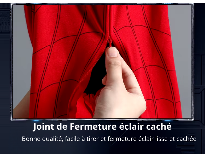 Masque Spiderman avec yeux mobiles clignotants