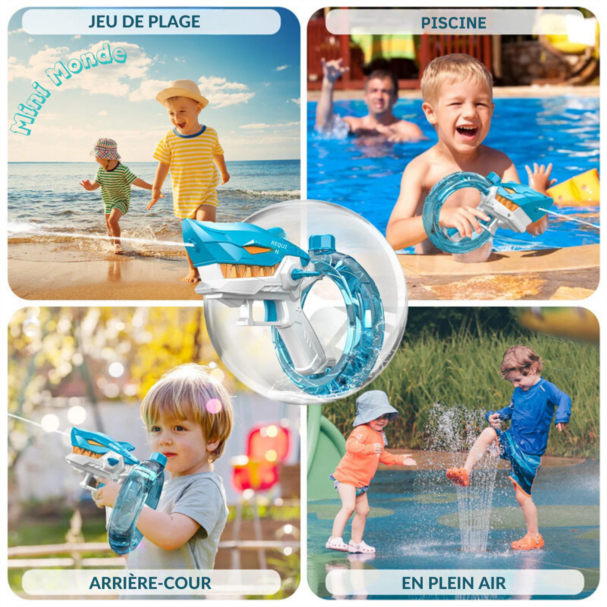 Pistolet à eau électrique pour enfants