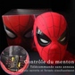 Masque Spiderman avec yeux mobiles clignotants