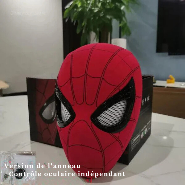 Masque Spiderman avec yeux mobiles clignotants