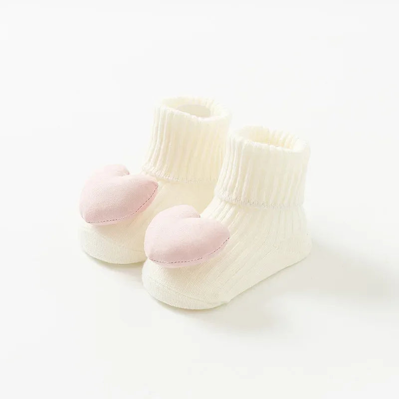 Chaussettes Bébé 3D Dessin Animé - Anti-Dérapantes