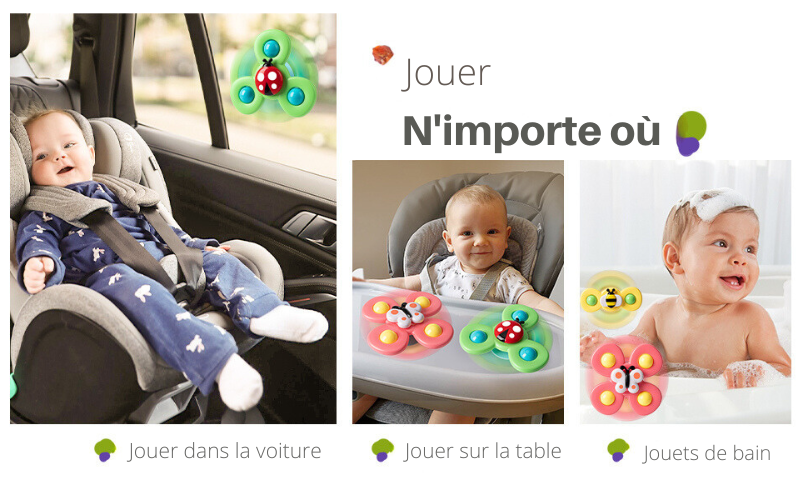 Ventouse Spinner pour Bébé